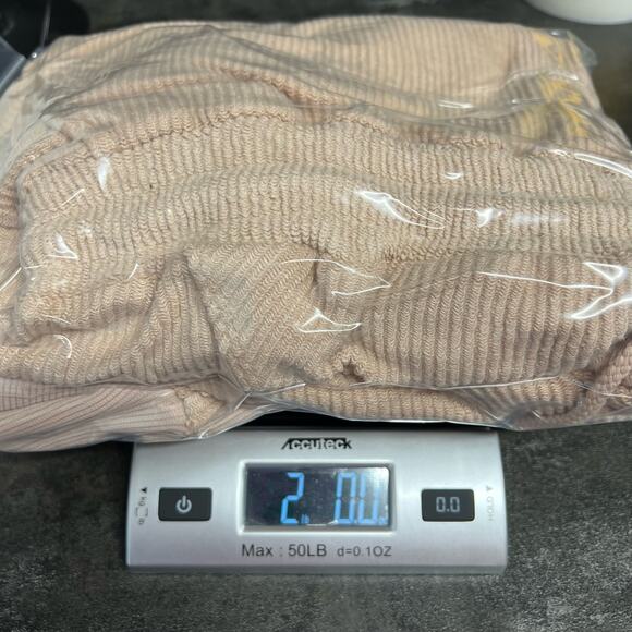 L Space Coastin Jogger Jumpsuit Tan Beige Pockets Drawstring Waist XL NWT Comfy - Picture 15 of 15